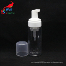 clear white PET plastic mousse foam pump bottle FB-056R